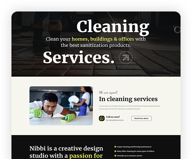 Cleaning & Handyman Services